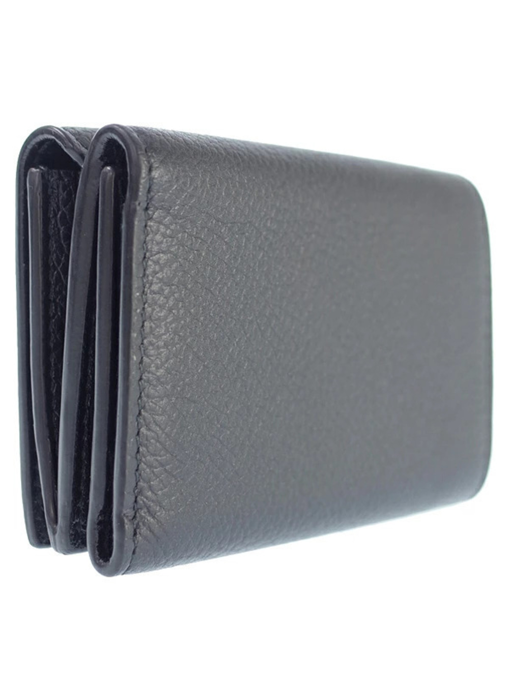 Balenciaga Short Tri Wallet fold Black